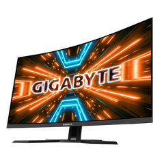 Màn hình Gaming Gigabyte M32QC | 31.5 inch, QHD, VA, 165Hz (OC 170Hz), 1ms, USB C, cong, chân công thái học