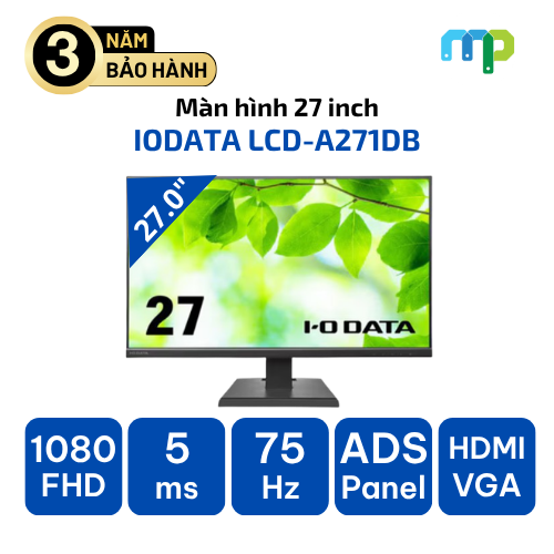 Màn hình I-O DATA LCD-A271DB ADS 27 inch FHD 75Hz