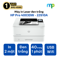 Máy in HP LaserJet Pro 4003DW - 2Z610A