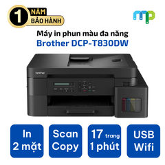 Máy in phun màu đa năng Brother DCP-T830DW