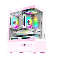 Thùng máy Magic MIX - Hồng | Micro ATX, không kèm fan