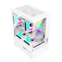 Thùng máy Magic MIX - Trắng | Micro ATX, không kèm fan