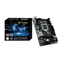 Mainboard T-Wolf H310/LGA 1151/VGA-DVI-HDMI/NVMe TW1132-H310