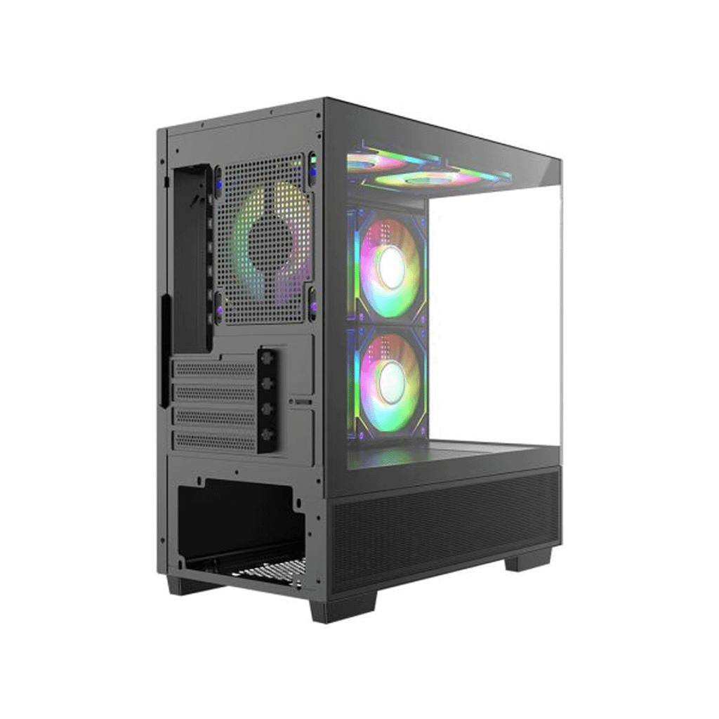 Thùng máy Jetek CSGO2 Combat | Đen, không kèm fan