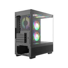 Thùng máy Jetek CSGO2 Combat | Đen, không kèm fan