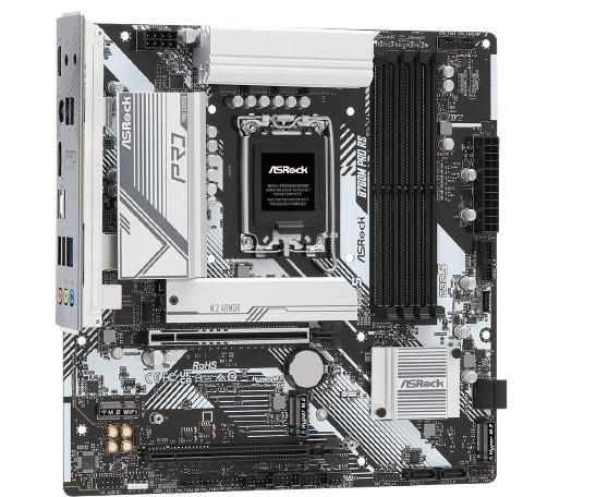 Mainboard Asrock B760M Pro RS (Intel B760/LGA1700/4x DDR5 Micro ATX)