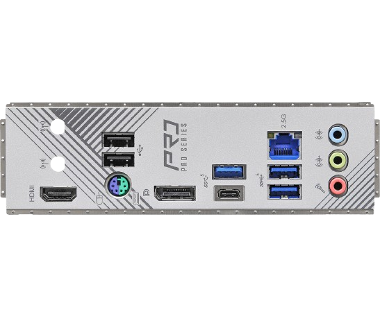 Mainboard Asrock B760M Pro RS (Intel B760/LGA1700/4x DDR5 Micro ATX)