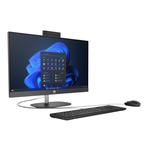 Máy bộ HP ProOne 240 G10 AIO i5-1335U/8G/512GSSD/23.8FHD/IPS/WL/BT/KB/M /W11SL/ĐEN 9H0B2PT