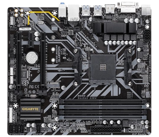 Mainboard Gigabyte B450M DS3H DDR4