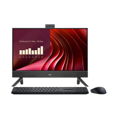 Máy bộ Dell 24AIO EC24250 Core7-150U/16GD5/512SSD/23.8FHD/SP/Camera/BT/KB/M/W11+OFFICE2024/ĐEN DR93T7