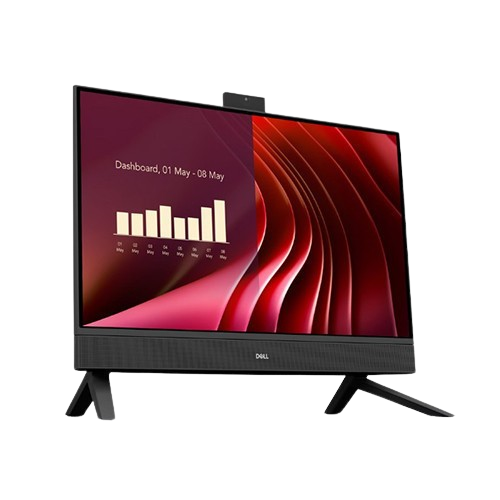 Máy bộ Dell 24AIO EC24250 Core7-150U/16GD5/512SSD/23.8FHD/SP/Camera/BT/KB/M/W11+OFFICE2024/ĐEN DR93T7