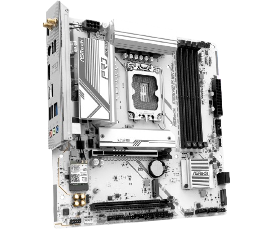Mainboard ASRock Special Edition Full White B760M Pro RS WIFi 6E WHITE DDR5
