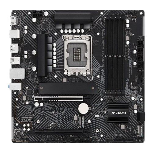 Mainboard ASRock B760M PG Lightning/ Intel B760/ Socket 1700/ Micro ATX/ 4 khe DDR5