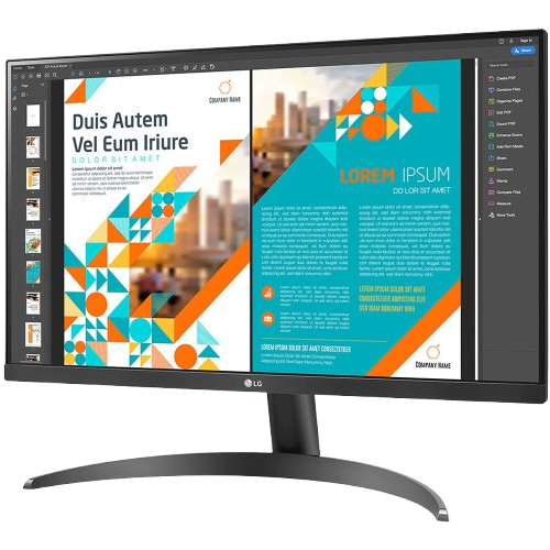 Màn hình đồ họa LG QHD 24QP500-B 24 inch/ 2K/ IPS/ 75Hz/ 5ms