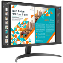 Màn hình đồ họa LG QHD 24QP500-B 24 inch/ 2K/ IPS/ 75Hz/ 5ms