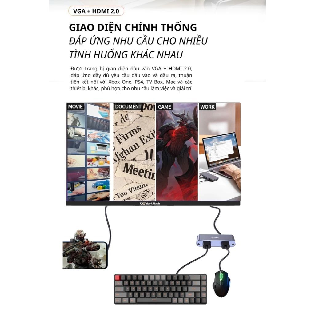 MÀN HÌNH Darkflash S271FW 27