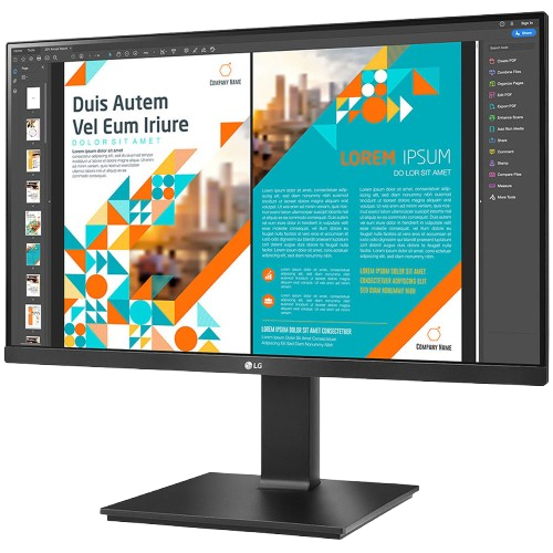 Màn Hình Gaming LG 24QP550-B (23.8 inch/2K/IPS/75Hz/5ms/300nits/HDMI+DP/Phẳng)