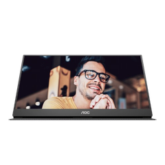 Màn hình di động AOC 16T20 15.6 inch/Full HD/IPS/60Hz/5ms/ 16.7 triệu màu/ USB-C/ kèm Foldable Smart Cover