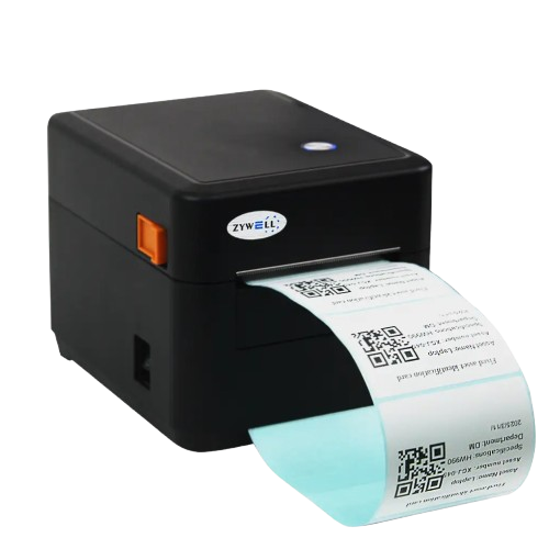 Máy in tem nhãn nhiệt Zywell ZY3608 USB
