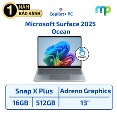 Laptop Microsoft Surface 2025 Snapdragon X Plus/16GB/512GB/13