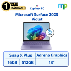 Laptop Microsoft Surface 2025 Snapdragon X Plus/16GB/512GB/13