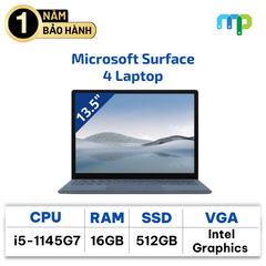 Laptop Microsoft Surface 4 Laptop (i5-1145G7/ 16GB/ 512GB SSD/ 13.5