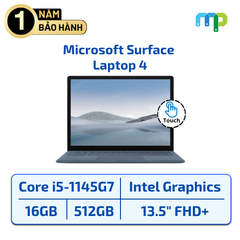 Laptop Microsoft Surface 4 Laptop (i5-1145G7/ 16GB/ 512GB SSD/ 13.5