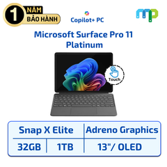 Laptop Microsoft Surface Pro 11 Snapdragon® X Elite/32GB/1TB SSD/13
