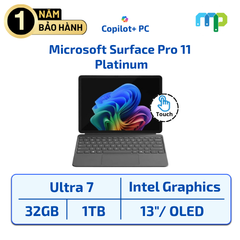 Laptop Microsoft Surface Pro 11 Ultra 7 Processor/32GB/1TB SSD/ 13