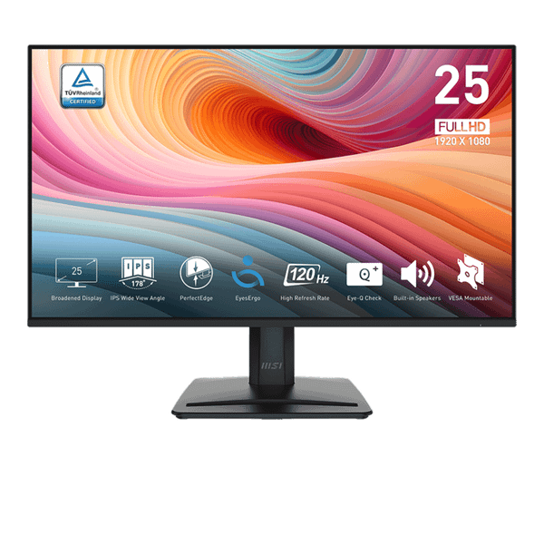 Màn hình MSI Pro MP251 E2 | 24.5 inch, Full HD, IPS, 120Hz, 1ms, phẳng