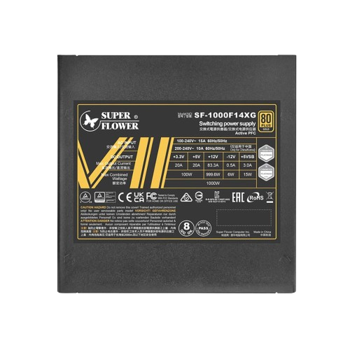 Nguồn máy tính Super Flower LEADEX VII XG 1000W ATX 3.1 80 PLUS GOLD