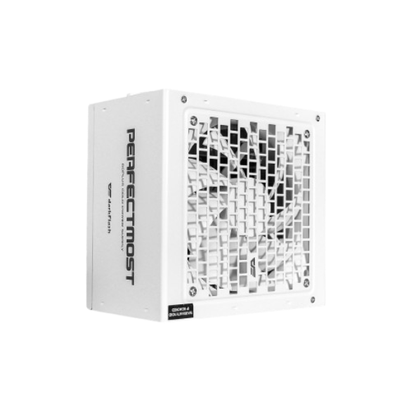 Nguồn Máy Tính DARKFLASH PMT 750 GOLD FULL MODULAR POWER SUPPLY PMT750 GOLD Trắng