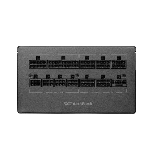 Nguồn Máy Tính DARKFLASH PMT 1050 GOLD FULL MODULAR POWER SUPPLY Đen