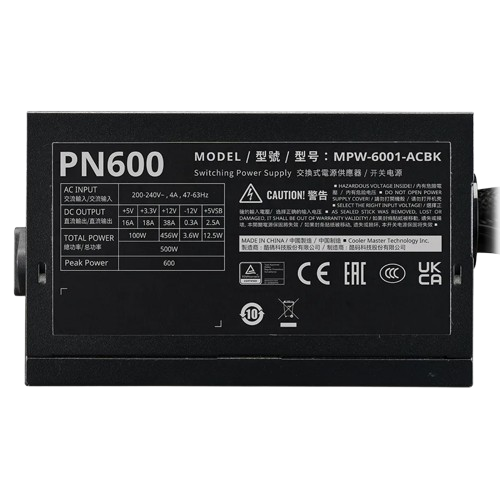 Nguồn máy tính Cooler Master Elite NEX PN600 - 600W