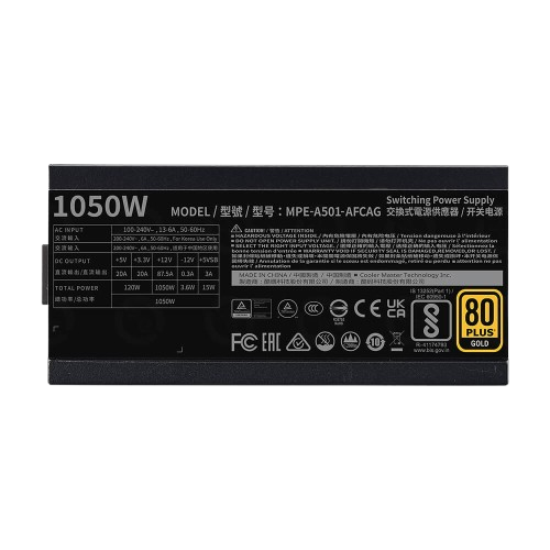 Nguồn máy tính Cooler Master MWE Bronze 650 V3 MPE-6501-ACAAW-3B