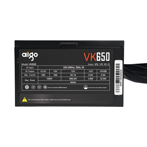 Nguồn máy tính AIGO VK650 650W