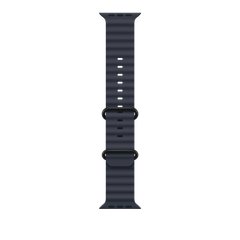 Dây đeo Apple Watch 49mm/Black Titanium Finish/Navy/Ocean Band MYPA3FE/A