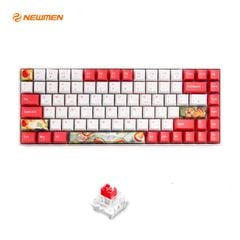 Bàn Phím Cơ Newmen GM840 Red Switch Wireless Dual Mode (BT5.0 & Wire)