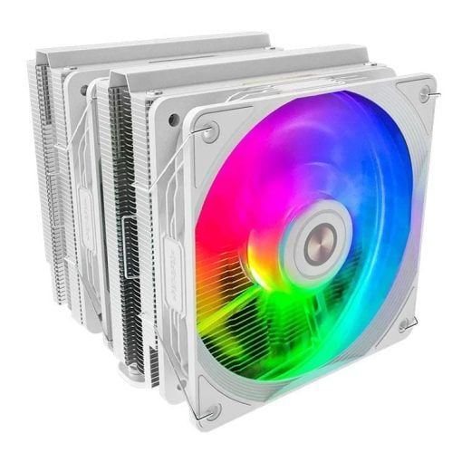 Tản Nhiệt CPU Alseye Thor N600-DT Trắng 2 Tháp ARGB   - Nhập Khẩu