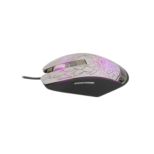 Chuột Lightning Batman Led Gaming Optical (Trắng)