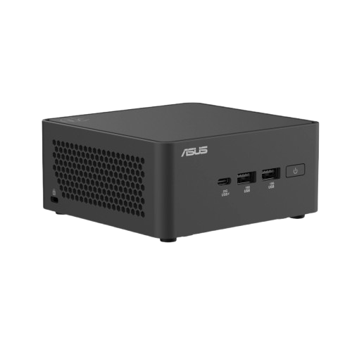 Máy bộ mini ASUS NUC15CRH/Core 5-120U/DDR5-5600 /M2 NVMe/ 2xHDMI/2xTHUNDER BOLT 4/WIFI7 BE202/RJ45/BT/nOS/VESA/ĐEN