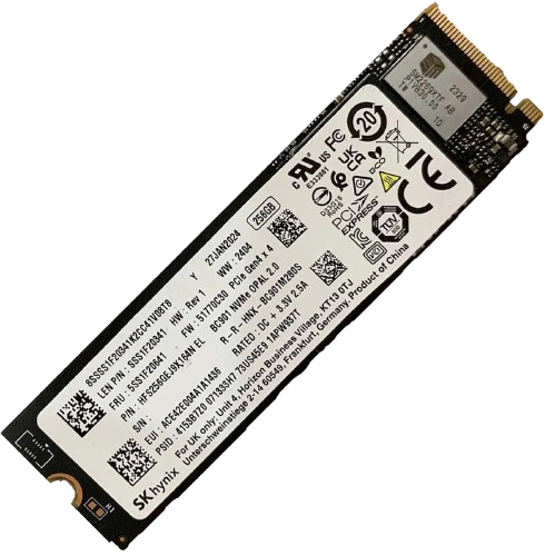 Ổ cứng SSD SKHynix 256GB NVMe BC901 Gen4