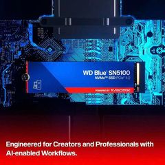Ổ cứng gắn trong Western Digital SSD 1TB SN5100 NVMe Blue WDS100T5B0E-00CPE0