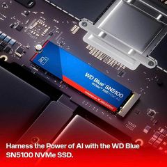 Ổ cứng gắn trong Western Digital SSD 1TB SN5100 NVMe Blue WDS100T5B0E-00CPE0