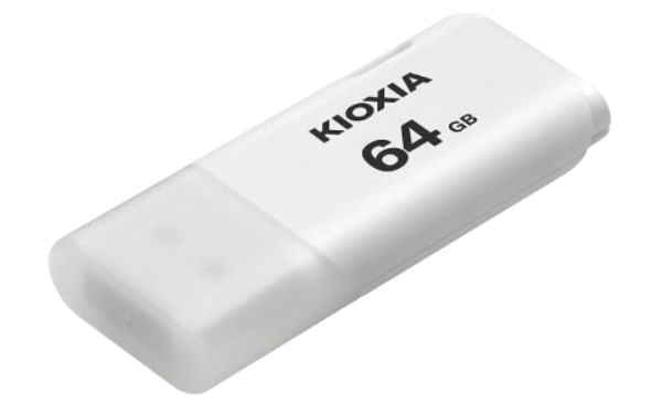 Ổ Cứng Di Động Usb 64GB Kioxia U202 2.0 Trắng LU202W064GG4