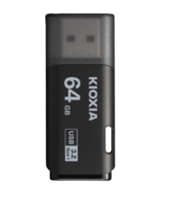 Ổ Cứng Di Động USB 64GB Kioxia U301 3.2 Đen LU301K064GG4