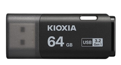Ổ Cứng Di Động USB 64GB Kioxia U301 3.2 Đen LU301K064GG4