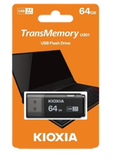 Ổ Cứng Di Động USB 64GB Kioxia U301 3.2 Đen LU301K064GG4
