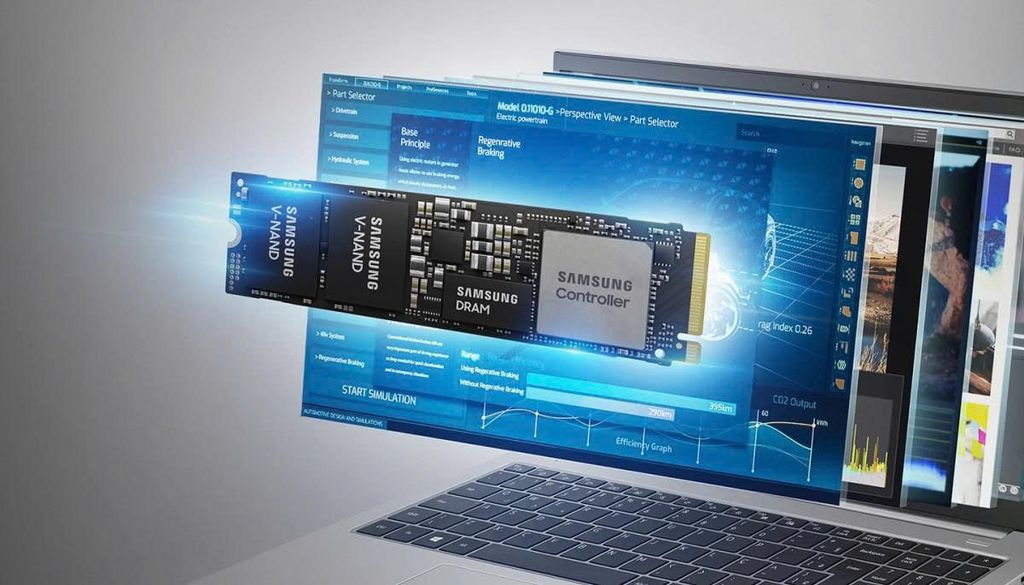 Ổ cứng SSD Samsung 256GB NVMe PM9B1 Gen4