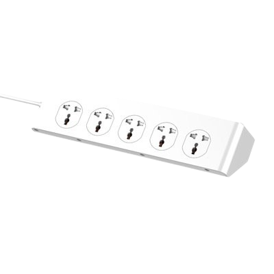 Ổ cắm điện LDNIO 2500w 2m màu trắng SC10610 LDNIO (10P+5Usb+Type C)